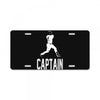 captain pinstripes License Plate