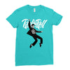 Elvis Presley Rock N Roll Ladies Fitted T-Shirt
