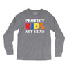 protect kids not guns Long Sleeve Shirts