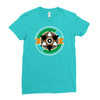 led eye Ladies Fitted T-Shirt