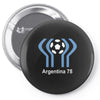 argentina 78 world cup 1978 retro football Pin-back button