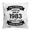 Premium Vintage  1983 Throw Pillow