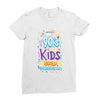 only 90s kids Ladies Fitted T-Shirt