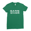 game over Ladies Fitted T-Shirt