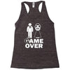 game over Racerback Tank