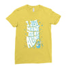 lonely astronaut Ladies Fitted T-Shirt