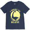 believe in nessie V-Neck Tee