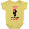 she's beauty she's grage she's punch you in the face Baby Bodysuit
