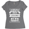 I've Been Called A Lot Of Names But Legend Is My Favorite Women's Triblend Scoop T-shirt