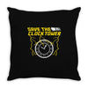 clocktower Throw Pillow