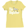 the dogfather dalmatian white Ladies Fitted T-Shirt