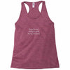 haunted leg Racerback Tank
