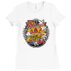 pokemon style dodge ball league Ladies Fitted T-Shirt