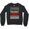 santa only comes once a year gramma is always here to cheer Crewneck Sweatshirt