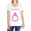 Feed Me and Tell Me I'm Pretty Baby Girl Ladies Curvy T-Shirt