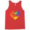 Rainbow Equality Heart Tank Top
