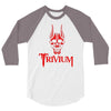 screaming skull 3/4 Sleeve Shirt