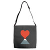 i lava you Adjustable Strap Totes