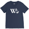 w anchor mens funny offensive V-Neck Tee