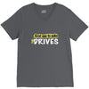 first one to puke drives V-Neck Tee