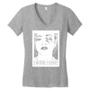 new madonna crystal castles Women's V-Neck T-Shirt