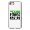 vegan because plant powered badass was not an offical tittle black iPhone 8