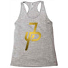 jake paul gold Racerback Tank