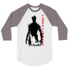 crazy rocket guardians japan poster shape cosmos space fighters 3/4 Sleeve Shirt