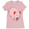 you are what you eat Ladies Fitted T-Shirt