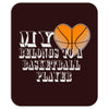 my heart basketball Mousepad