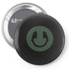 music smile Pin-back button