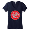 kids now Women's V-Neck T-Shirt