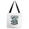 polar bear hunting Tote Bags