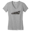schwing! Women's V-Neck T-Shirt