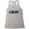 all about boo Racerback Tank