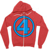 number 4 Zipper Hoodie