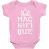 Magnifique With Crown Baby Bodysuit