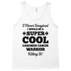 i never imagined i would be a super cool carcinoid cancer warrior kill Tank Top