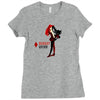 harley quinn Ladies Fitted T-Shirt
