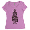 hero training Women's Triblend Scoop T-shirt
