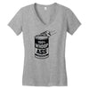 canofwhoopass Women's V-Neck T-Shirt
