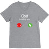 God is calling you V-Neck Tee