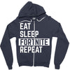 Fortnite T Shirt Zipper Hoodie