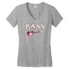 bass   out of treble Women's V-Neck T-Shirt