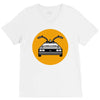 delorean V-Neck Tee