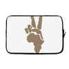 peace to africa Laptop sleeve