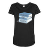 words are for nerds Maternity Scoop Neck T-shirt