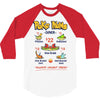 poke nom nom nom 3/4 Sleeve Shirt