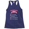 technician's wife Racerback Tank