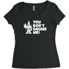 you don't gnome me Women's Triblend Scoop T-shirt